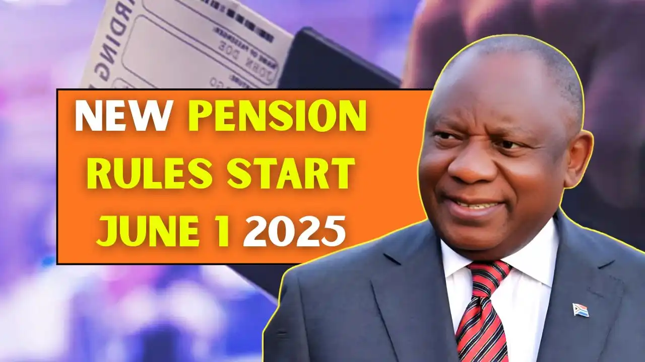 South Africa New Pension Rules Start June 1 1