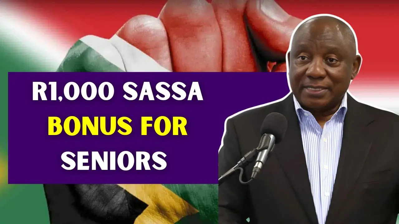 R1000 SASSA Bonus for Seniors Coming in July 1